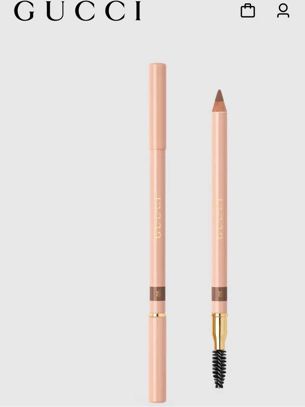 Gucci Eyebrow Pencil

NIB
Variation— 05 Auburn 
Comes with pencil and sharpener
